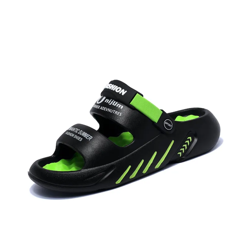 NANJIREN EVA Slip Resistant Abrasion Resistant Cushioning Slide Slippers Unisex-6