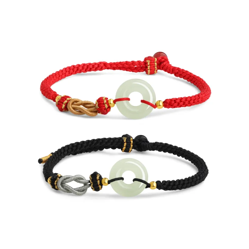 Di Su Xing Bracelets White Jade Women's-9