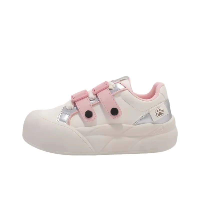 BINGO DUCK Slip Resistant Low Top Skateboard Shoes Women's-6