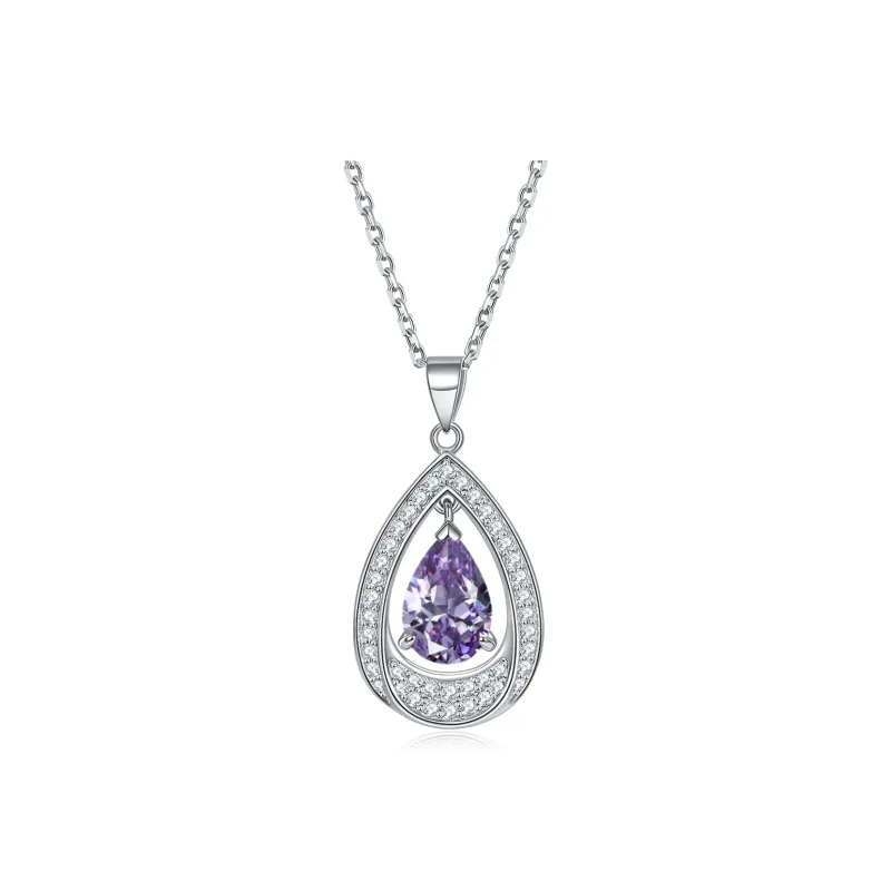 STUERY 925 Sterling Silver Necklaces Women's-11