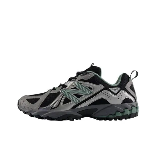 New Balance 610v1 Low Top Outdoor Shoes Unisex Silver Black