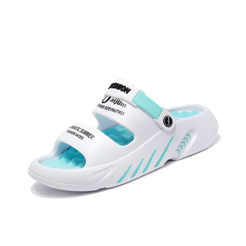 NANJIREN EVA Slip Resistant Abrasion Resistant Cushioning Slide Slippers Unisex-11