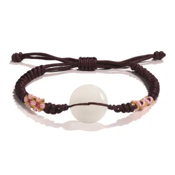 Di Su Xing Bracelets White Jade Women's