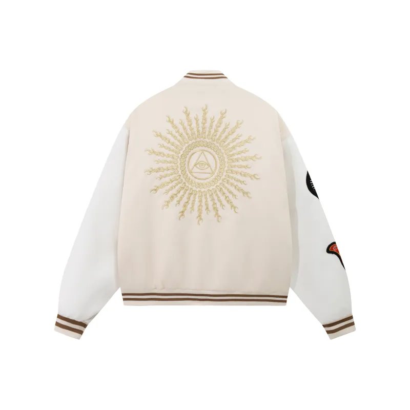 JASONWOOD 24FW Baseball Jacket Unisex-3