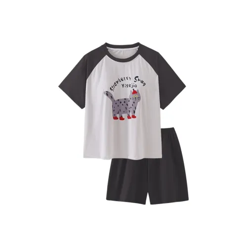 O'MESIK Pajama Set Women's Gray