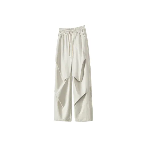 LOOX! Casual Pants Unisex Army Green