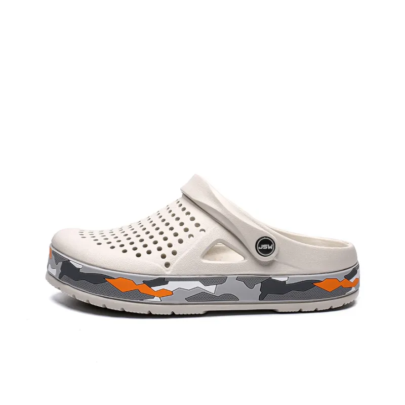 JEANSWEST Fashion Niche Design, Cloud Like Clogs Men's-7