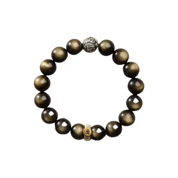 Sweet Kisses Obsidian Jade Bracelets Unisex