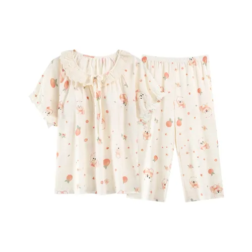 MADALLO Pajama Set Women's White