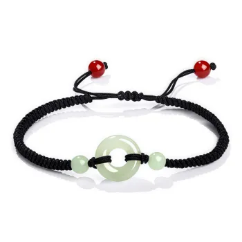 Di Su Xing Bracelets White Jade Women's