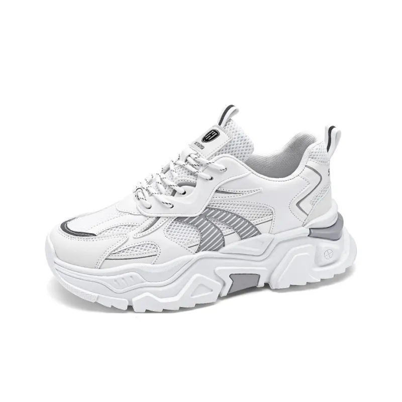 HACKBUTEER Low Top Chunky Sneakers Men's-2