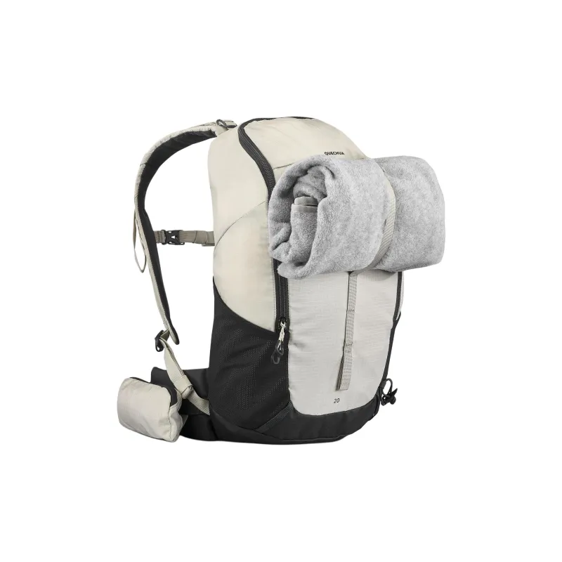 DECATHLON Polyester Outdoor Mountaineering Bag, Backpack Regular Unisex Beige-4