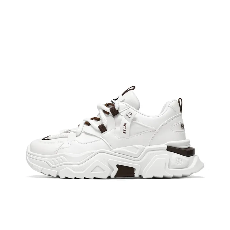 SOURCE Cushioned Slip Resistant Abrasion Resistant Breathable Low Top Chunky Sneakers Men's-2