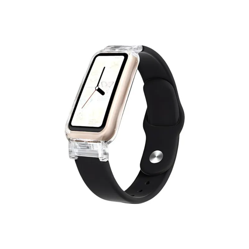 Mr. Strap Watch Bands Huawei Compatibility 19CM Silicone Material-0