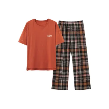 MADALLO Pajama Set Women's Orange Red