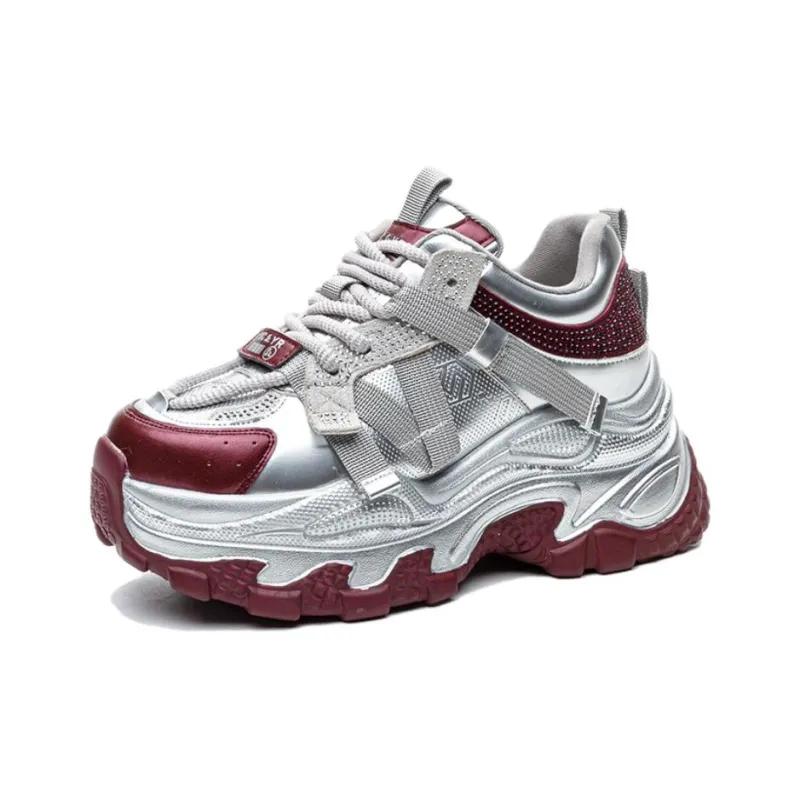 A Poinsettia Princess Chunky Sneakers Women's-5