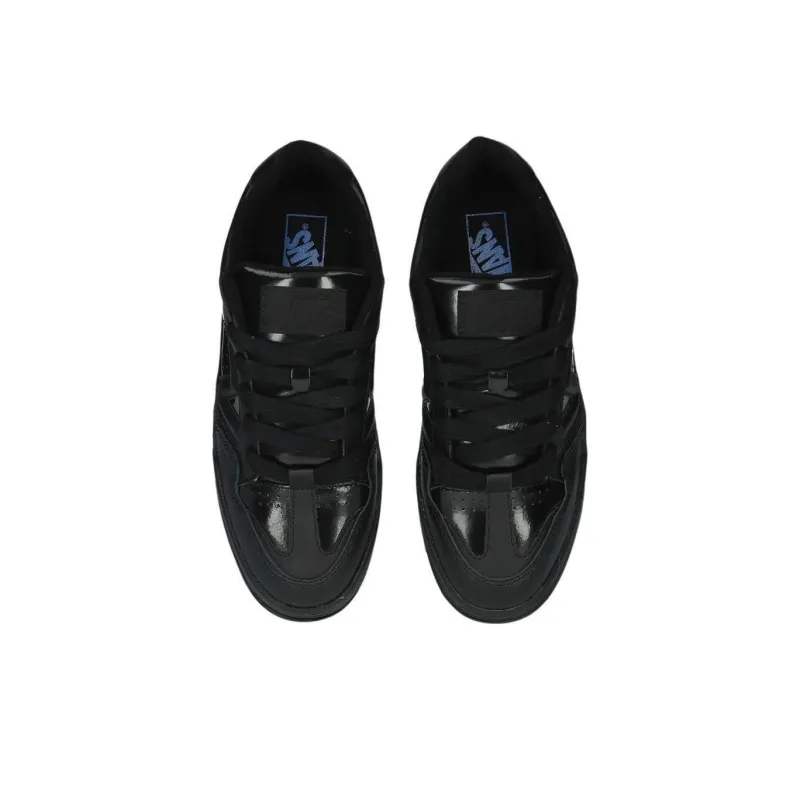 Vans Upland Anti Slip Wear Resistant Low Top Skateboard Shoes Unisex Black-3