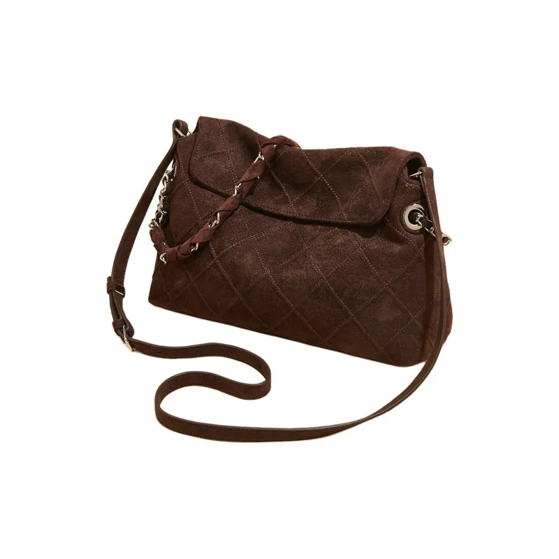 Old Man's Head Fabric Shoulder Bag Regular Women's Multicolor-3