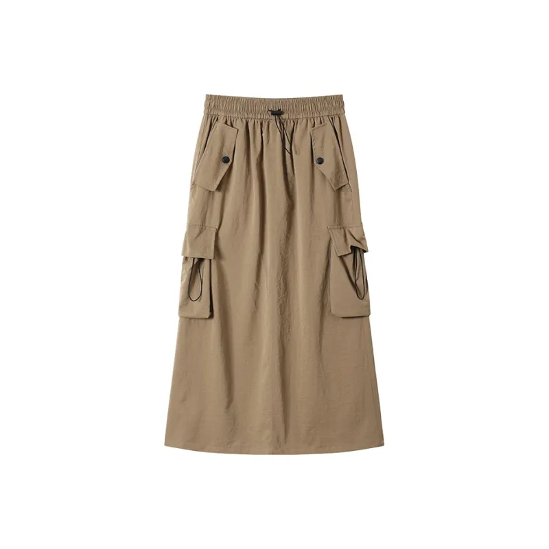 Ordifen Casual Long Skirts Women's-5
