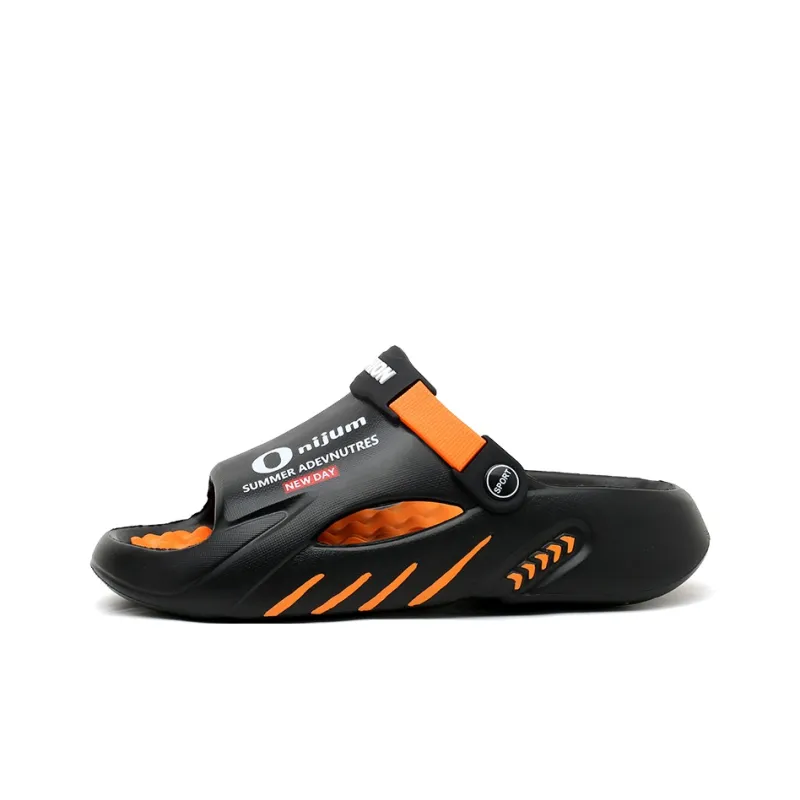 NANJIREN EVA Slip Resistant Abrasion Resistant Cushioning Slide Slippers Unisex-8