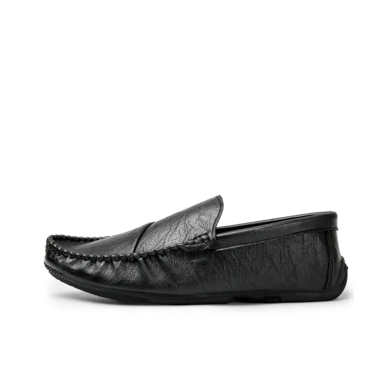 Bull charm Loafers Men Khaki/Brown/Black-12