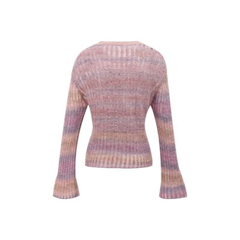 MISHOW Knitwear Women's Cocoa Pink Purple-1
