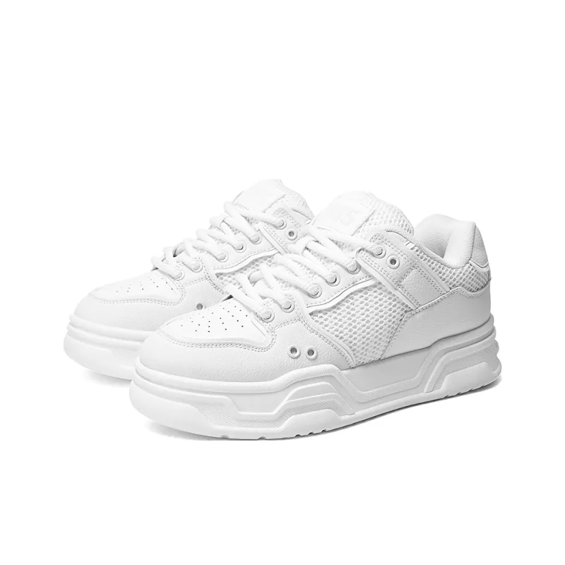 BANGNEY Lightweight Breathable Height Increasing Low Top Skateboard Shoes Unisex-6