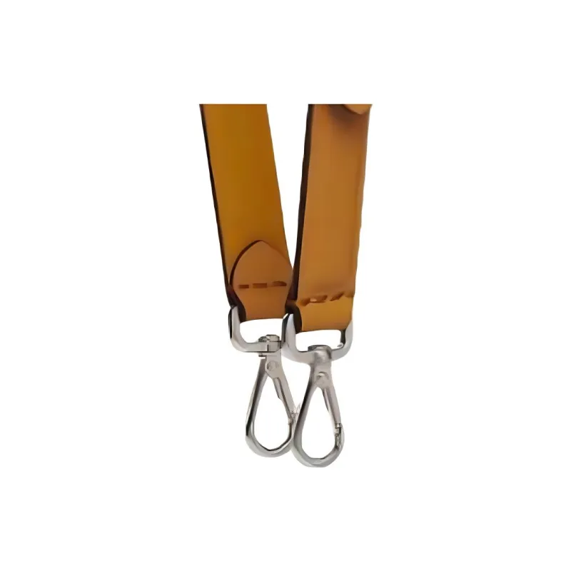 FENDI Calfskin Bag Shoulder Strap Women's Brown-4