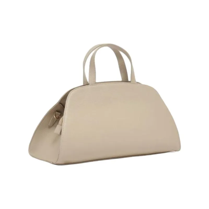 TWINSET MILANO Leather One Shoulder Handbags Women's Light Beige-2