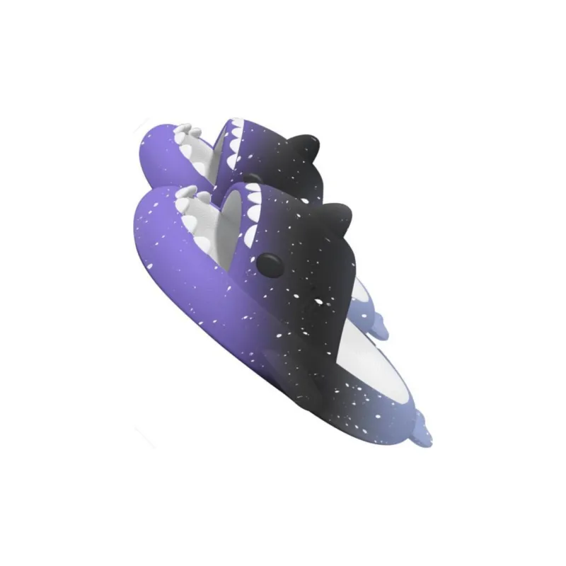 Yamada Hyakuju Slippers Purple Black Blue, Milk Taro Purple, Purple White Blue-3