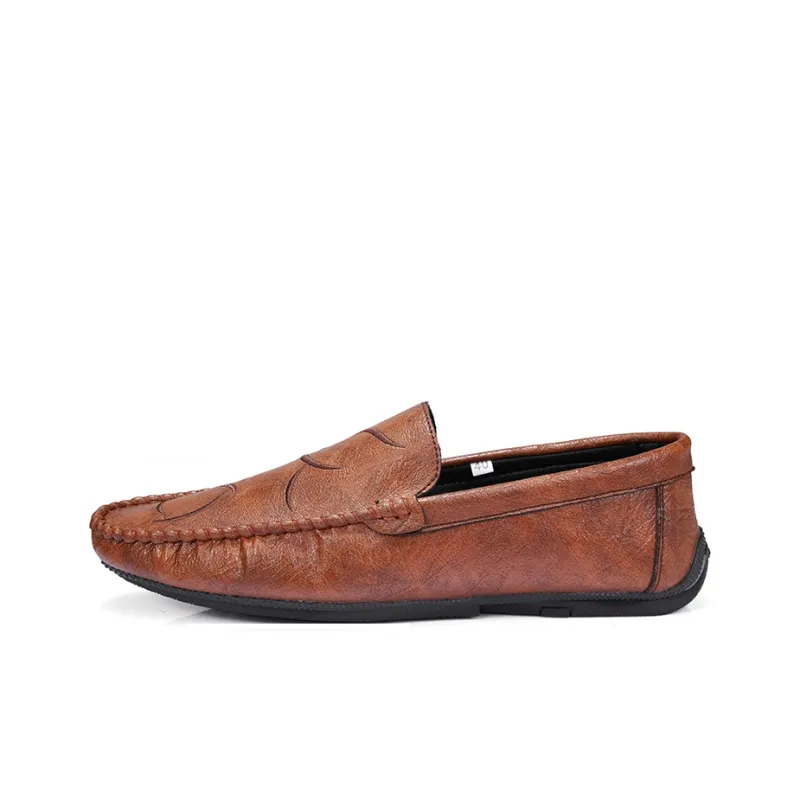 Bull charm Loafers Men Black/Brown/Gray-6