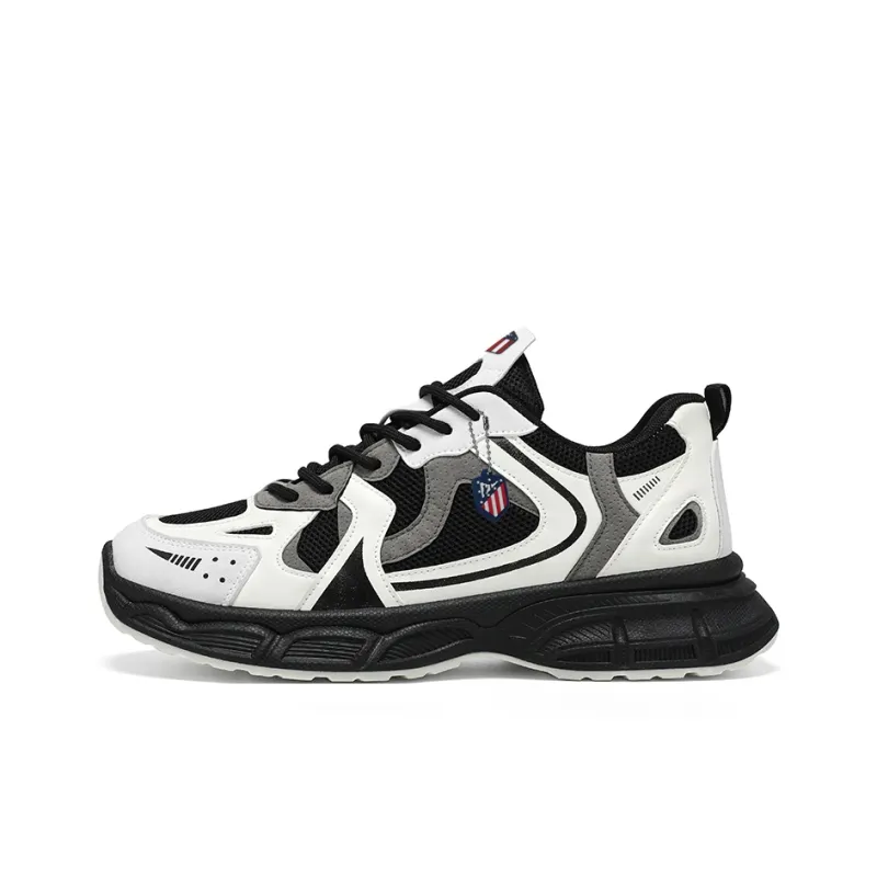 ATLETICO DE MADRID 1903 Casual Shoes Men Low Top Black/White/Gray-6