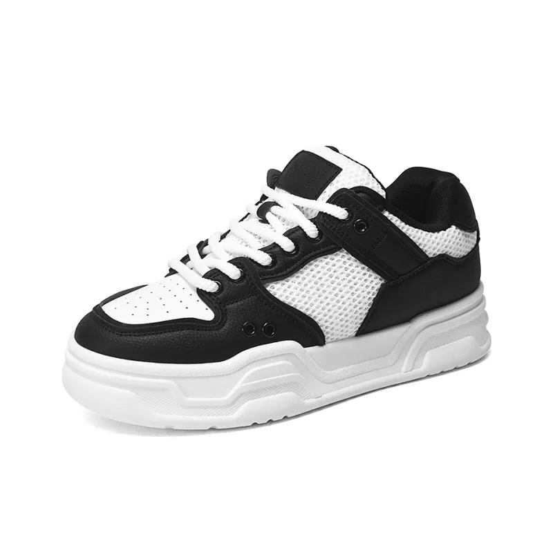 BANGNEY Lightweight Breathable Height Increasing Low Top Skateboard Shoes Unisex-1
