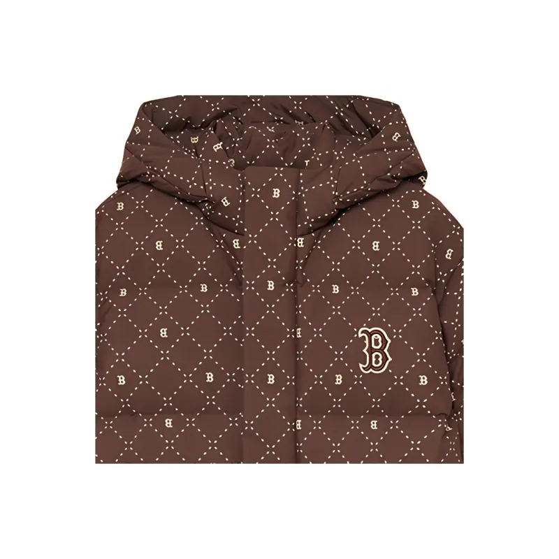MLB New York Yankees FW23 Down Jacket Unisex Dark Brown-1