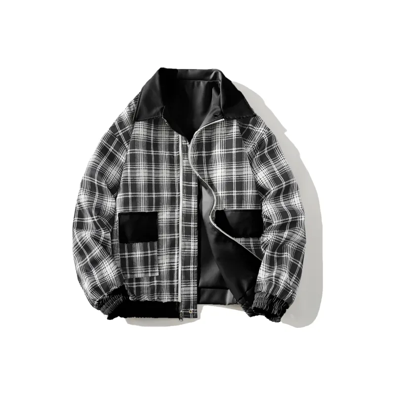 EOOVEN Leather Jackets Unisex-8