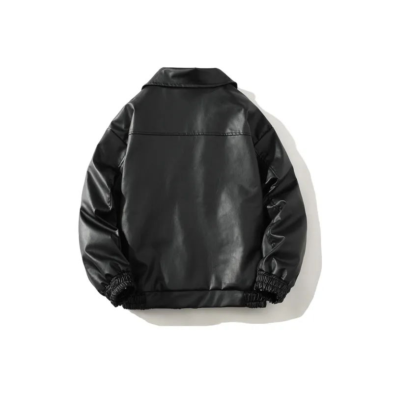 EOOVEN Leather Jackets Unisex-6