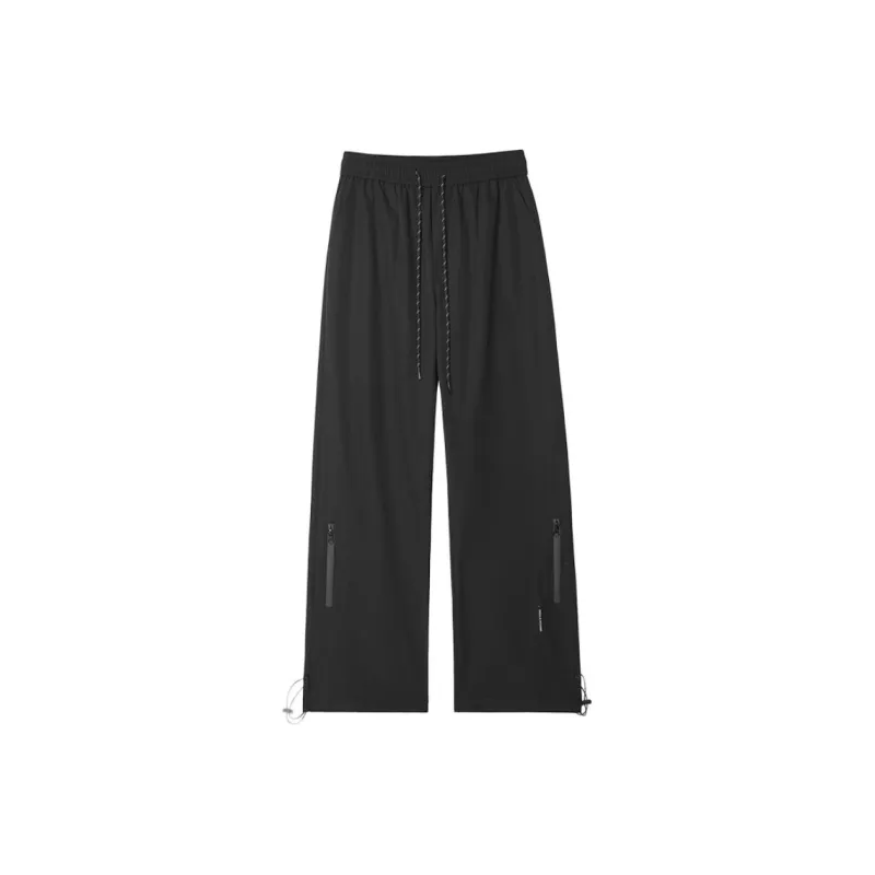 PAINT STAIN Casual Pants Unisex Classic Black-0