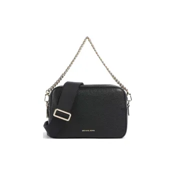 MICHAEL KORS Bryant Grain Cow Leather Shoulder Bag, Crossbody Bag, Handbag Regular Women's Black