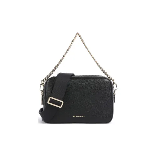 MICHAEL KORS Bryant Grain Cow Leather Shoulder Bag, Crossbody Bag, Handbag Regular Women's Black
