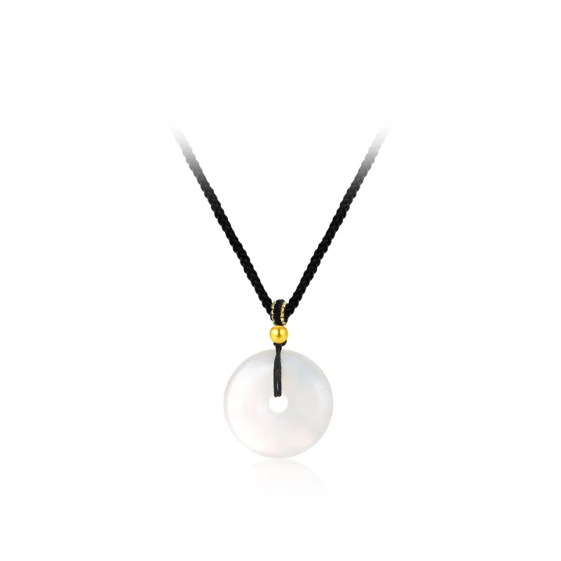 Love Link Chalcedony Necklaces Unisex-0