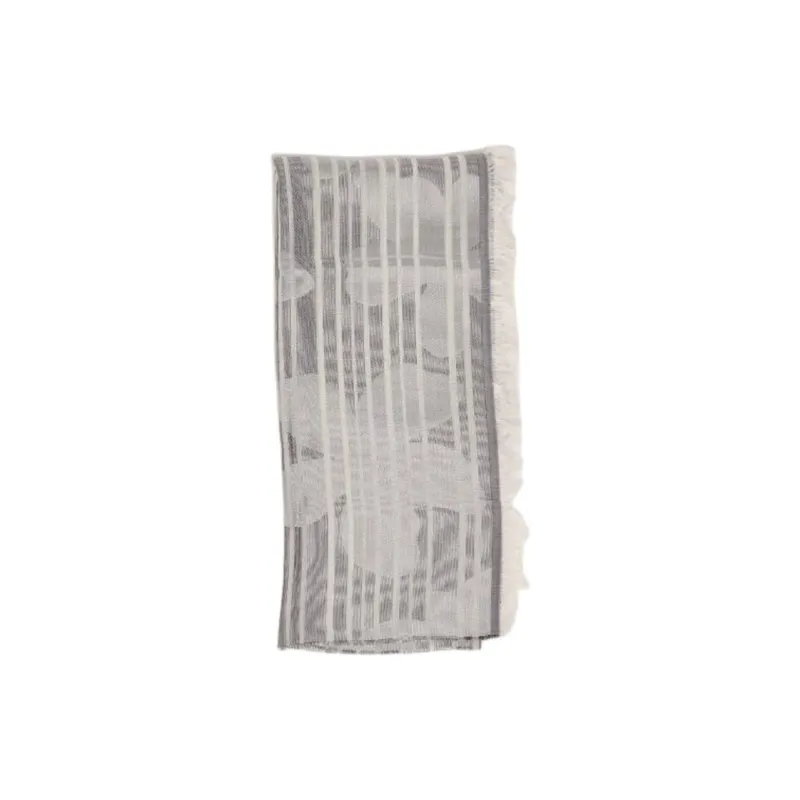 EMPORIO ARMANI Modal Shawls Women's Gray-0