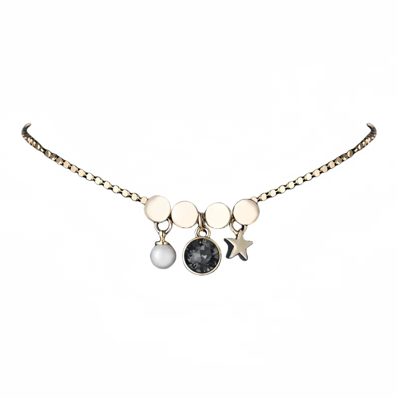 Lan Ying Artificial Crystal Necklaces Women's-3