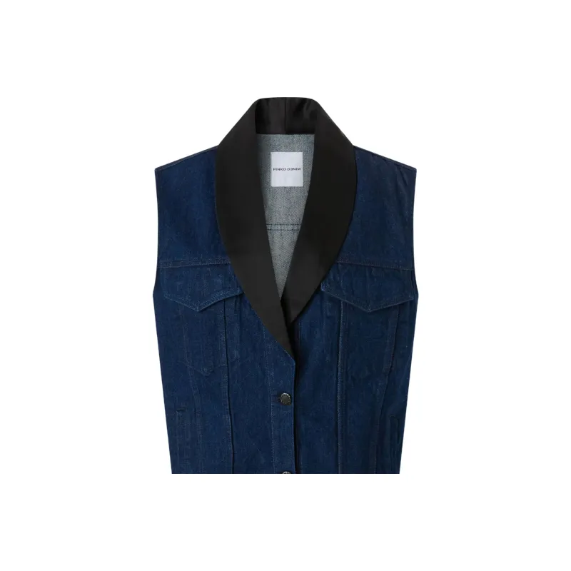 PINKO Vests Men Indigo-2