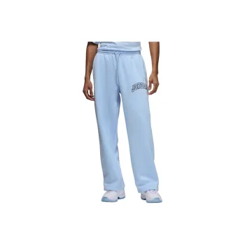 Jordan Brooklyn Fleece Pantalon Oversize À Ourlet Fendu Pour Homme Knitted Sweatpants Men's Hydro Blue/Sail White