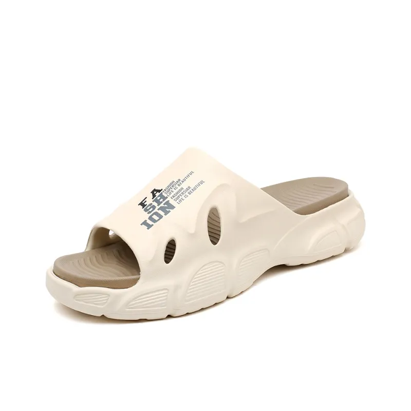 NANJIREN EVA Graffiti Slip Resistant Abrasion Resistant Cushioning Slide Slippers Men's-16