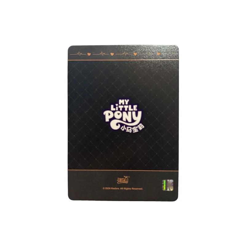 KAYOU My Little Pony Card, Fun Shadow Pack Third Edition CR Card, Apple Lily CR Card IP/Anime Cards 1 Pc-1