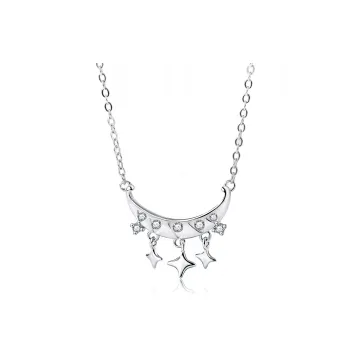 Happy Tide S925 Silver Necklaces Women's