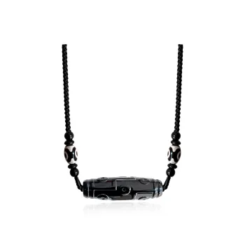 JIAOSHIYU Serpentine Jade Necklaces Unisex
