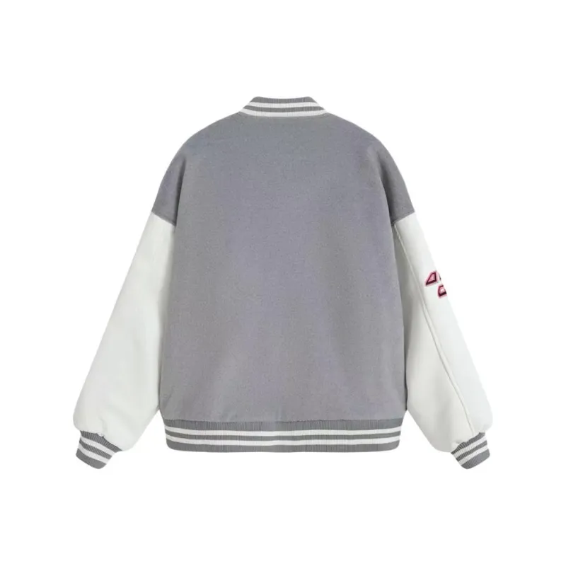 PAINT STAIN Jackets Unisex Gray-1