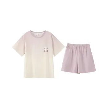 Huggy Kissy Pajama Set Women's Light Purple